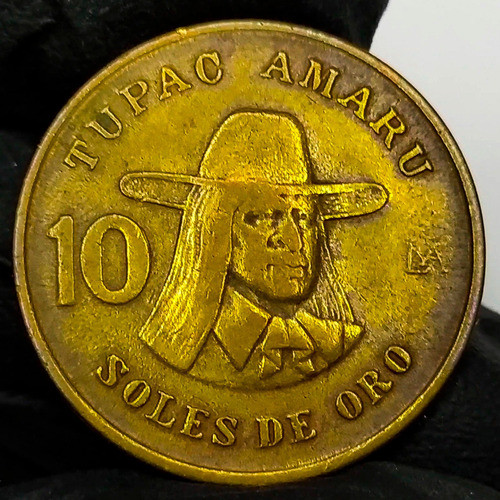 Peru 10 Soles De Oro 1979 Antigua Moneda Colección 0