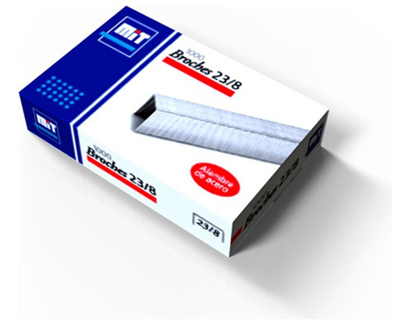 Broches Mit 23/8 P/abrochadora (5 Cajitas X1.000 Unidades) 0