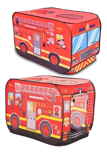 Casita Bombero Infantil Autoarmable De Faydi 0