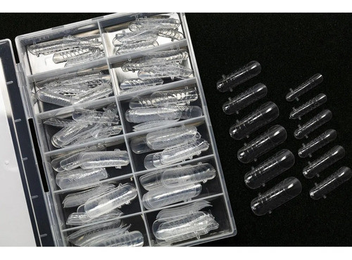 Capsula Dual Coffin Acrygel Paris Night 120u En Caja 1