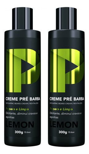 Creme Pré Barba Play Barber 300g Barbearia Combo 2 Unidades 0