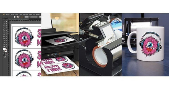 Papel Sublimación Premium Rígidos A4 Pack X 10 Paq Disershop 1