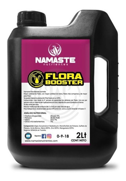 Flora Booster Namaste 2l Floracion - Ramos Grow 0 Flora Booster Namaste 2l Floracion - Ramos Grow 0