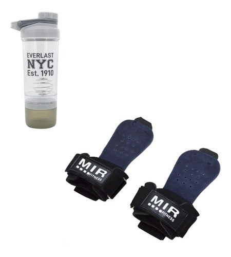 Combo! Shaker Everlast Ny Y Calleras Cuero Mir - 4030pro Cuo 0
