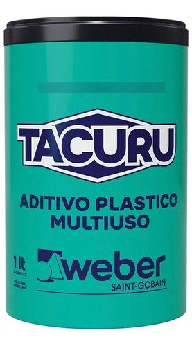 Tacuru Weber Aditivo Vinilico Multiuso En Balde X 1 Litro 0