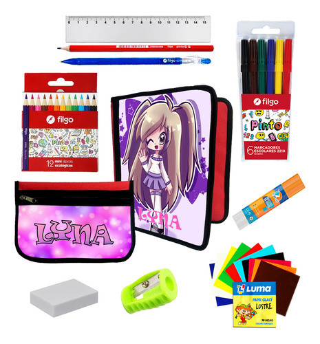 Oferton Carpeta + Cartu + Utiles Lyna Nueva Era #575 0