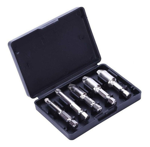 Kit Extractor De Tornillos Para Atornilladora 5pc 0