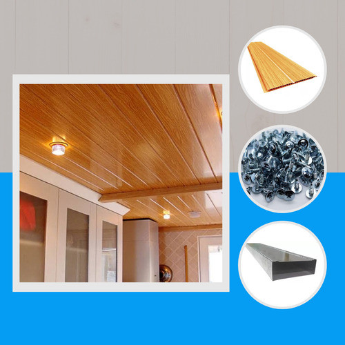 Cielorraso Kit Pvc Color Natural Gemini 5x5 25m2 Oferta 1
