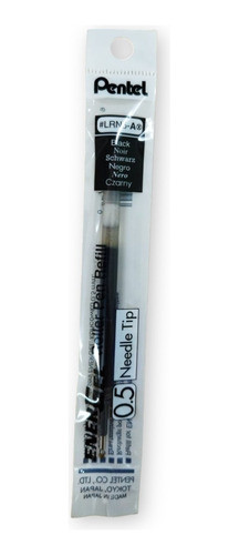 Refil Carga Caneta Gel 0.5 Lrn5-a Pr Kit 3un - Pentel 0