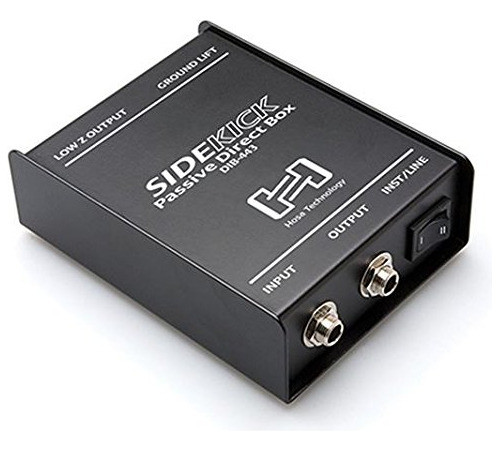 Hosa Dib-443 1/4  Ts A Xlr3m Sidekick Passive Di Box 0