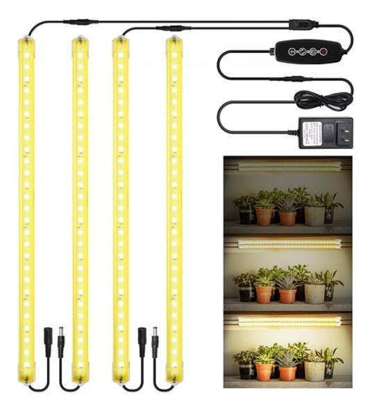 Tiras De Luz De Cultivo Mosthink 4 Paquetes, Luces De Cultiv 0 Tiras De Luz De Cultivo Mosthink 4 Paquetes, Luces De Cultiv 0
