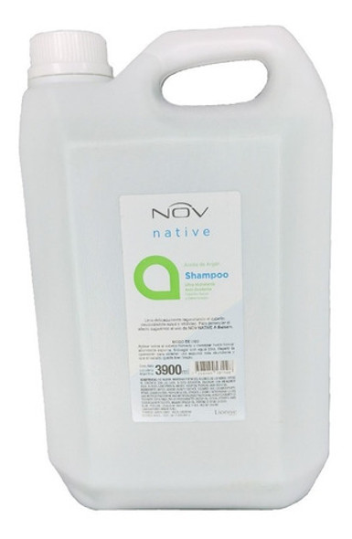 Shampoo Nov Native Aceite De Argan X 3900 Ml 1 Shampoo Nov Native Aceite De Argan X 3900 Ml 1
