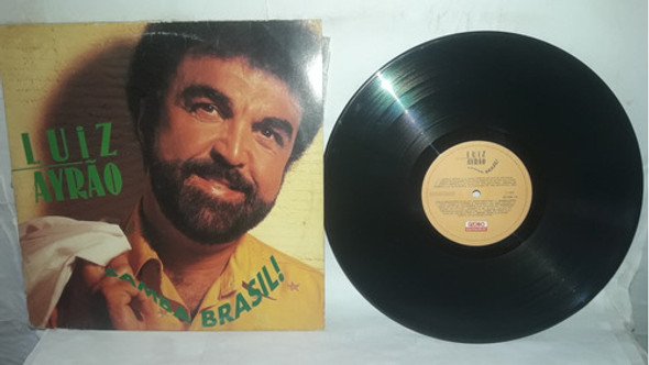 Lp Luiz Ayrâo Samba Brasil + Encarte 1993 Ne 0
