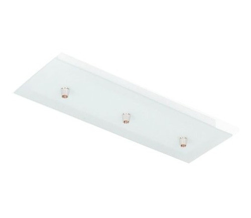 Base De 3 Luces Acqualuce Slim 36x12cm Blanco 0
