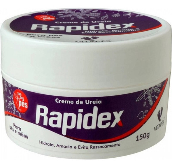 Creme De Ureia Para Spa Dos Pés Mãos Hidratante Rapidex 150g 0