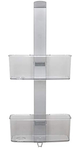 Bath Bliss - Estantería Colgante De Aluminio De 2 Niveles A 1