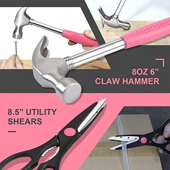 Kit De Herramientas Portatiles Para El Hogar 39 Piezas - C 1