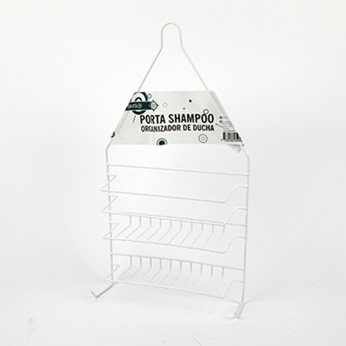Porta Shampoo Plastificado Dos Estantes 0
