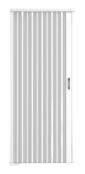 Mampara Baño Plegable Pvc Blanca 100 X 1.85 0