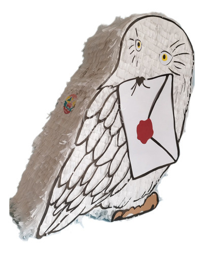 Piñata Lechuza Hedwig Harry Potter 0