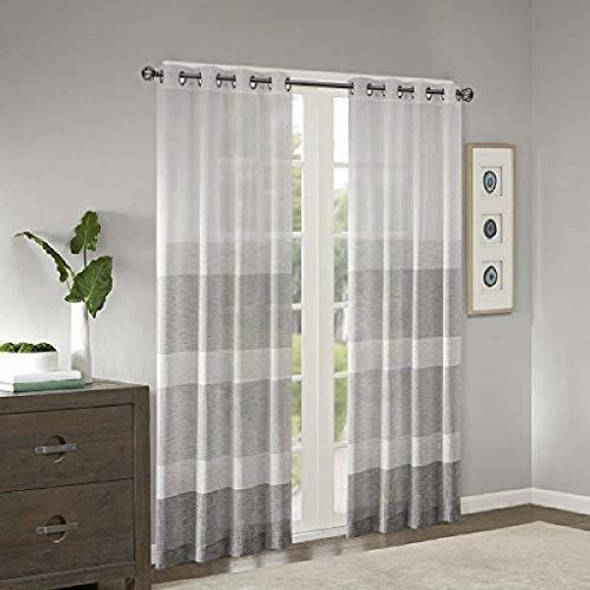 Hayden Woven Sintética Lino Ventana Sheer 0