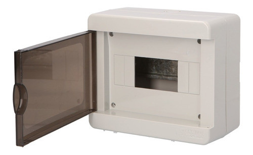 Caja Din Para Termicas Welt Exterior Con Puerta 8 Bocas 1