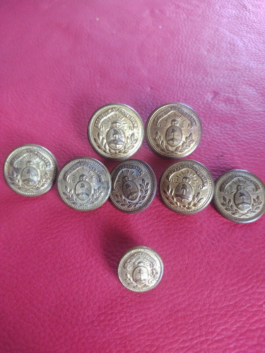 Botones Militares Antiguo Escudo Nacional 1