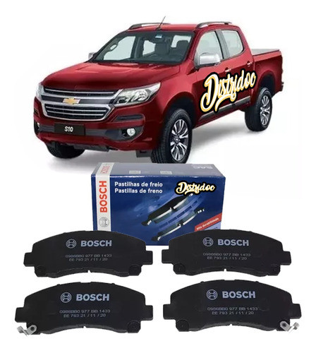 Pastillas Freno Delanteras Chevrolet S10 Duramax 2012/2016 0