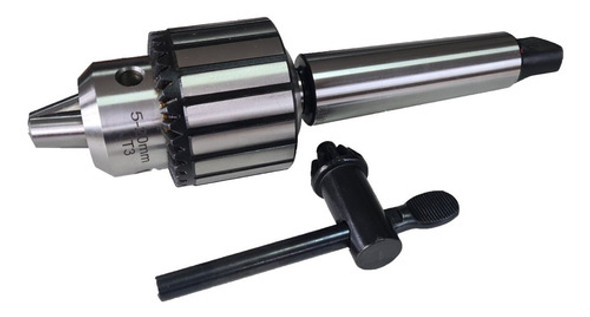 Kit Mandril San Ou Con Llave 5-20 Mm Y Espiga Cono Morse 4 0