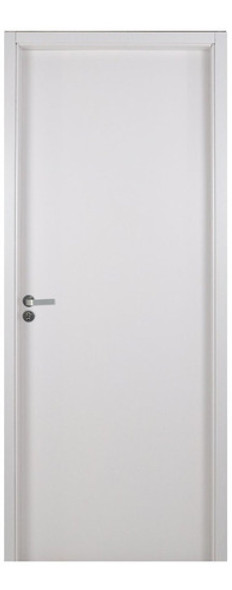 Kit Porta De Madeira Lisa 215x84cm Com Batente De Mdf Ultra 0