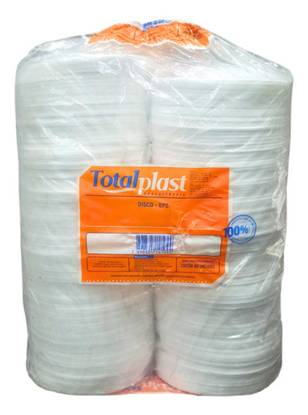 Disco De Isopor Multiuso 30cm C/200 Branco Full 0 Disco De Isopor Multiuso 30cm C/200 Branco Full 0