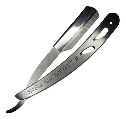 Navalhete Uso Profissional Em Aço Inox P/ Barbearia 1