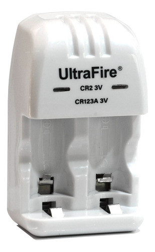 Carregador Bateria Cr123a + 4 Bateria Cr123a 3v Recarregável 1
