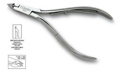 Combo Manicuria Y Pedicuria Alicates 3 Claveles 1