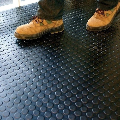 Piso Manta De Borracha Moeda 3mm Rolo Com 7.50x1.00mts 1