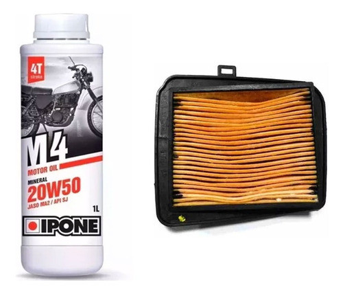 Kit Filtro Aire Y Aceite Ipone Cg Titan 150 New Honda Eltala 0