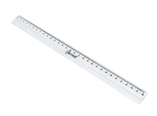 Kit 500 Régua Cristal Escolar 30 Cm Promoção Atacado 0