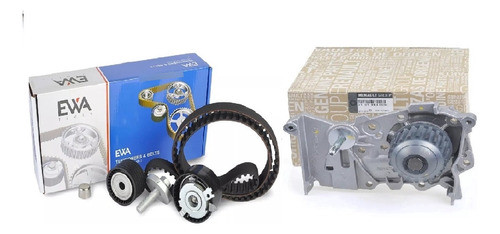 Kit Distribucion Renault Motor K4m 1.6 16v + Bomba Agua 0