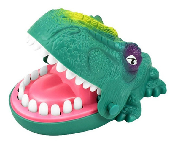 Juego Dino Mordedor Dientes Con Goma Verde Excelente Calidad 0