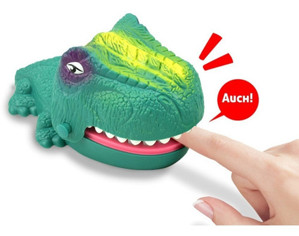 Juego Dino Mordedor Dientes Con Goma Verde Excelente Calidad 1