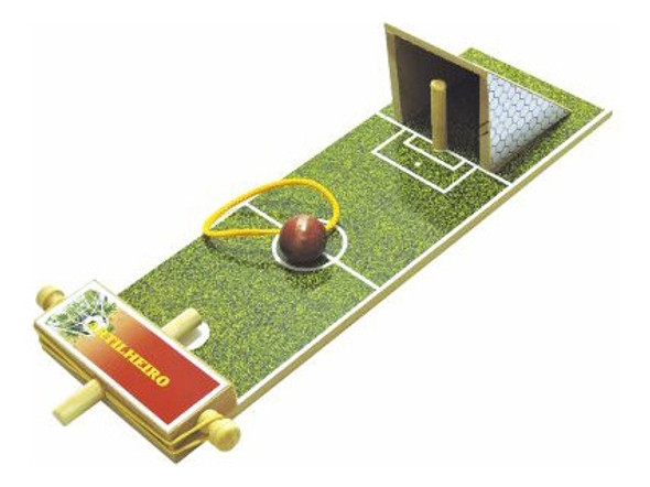 Kit Arremesso E Artilheiro Brinquedo Pedagógico Maninho Mdf 1