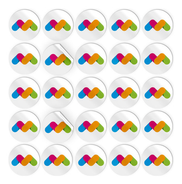 1000 Sticker Calco Etiquetas Circulares 4cm 0 1000 Sticker Calco Etiquetas Circulares 4cm 0