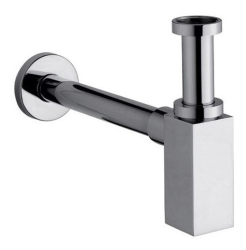 Descarga Lavatorio Con Sifón Minimalista Cuadrado Bronce Cr 0