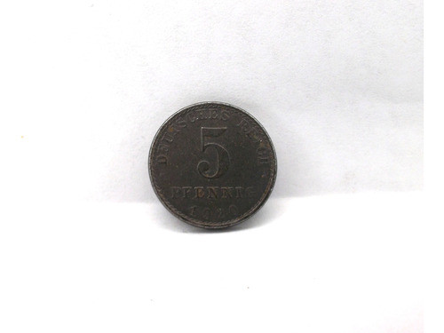 Alemania - 5 Pfennig 1920 A - (xf) 1