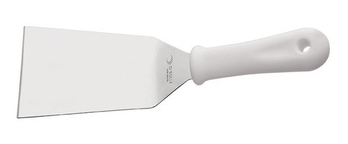 Espátula Curva 9 Cm Acero Inox  Chivitos Cocina Pintura 0