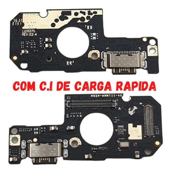 Placa Conector De Carga Turbo Compatível Com Note 11/11s/4g 1