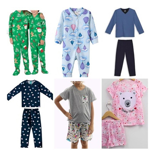 Kit Moldes Pijama Infantil, Macacão, Pijamas Curto Longo Pdf 0