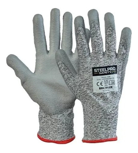 Guante Multiflex Cut-5pu Steel Pro Anticorte 0