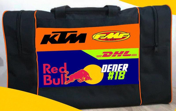 Bolsa Equipamentos Motocross Personalizada Ktm 1