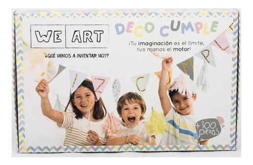 Kit De Manualidades - We Art Decoración Cumpleaños 1